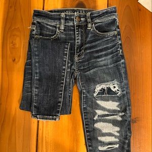 super stretch x american eagle jeans